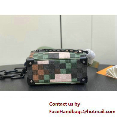 Louis Vuitton Canvas Mini Soft Trunk Bag M24581 Green 2024