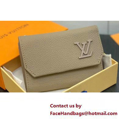 Louis Vuitton Cowhide leather Aerogram Slender Pilot Wallet M82410 Sage 2024 - Click Image to Close