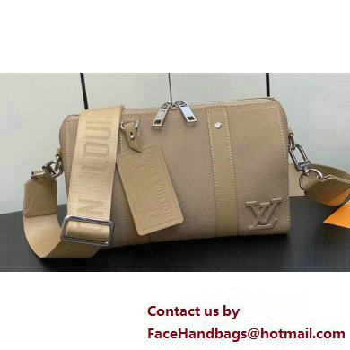 Louis Vuitton Cowhide leather City Keepall Bag Beige 2023