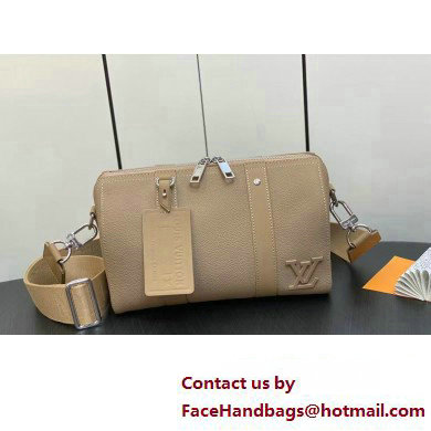 Louis Vuitton Cowhide leather City Keepall Bag Beige 2023