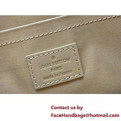 Louis Vuitton Cowhide leather City Keepall Bag Beige 2023