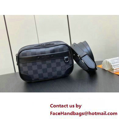 Louis Vuitton Damier Canvas Nano Alpha Bag M82542 2023