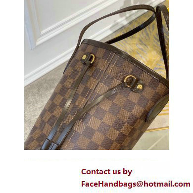 Louis Vuitton Damier Ebene Canvas Neverfull PM Bag N41359 2023