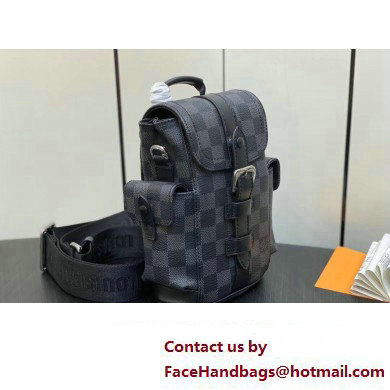 Louis Vuitton Damier Graphite Canvas Nano Christopher Bag M82769 2023