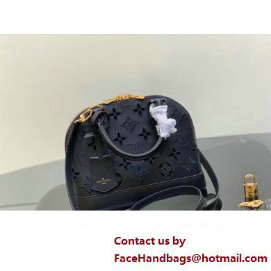 Louis Vuitton LV Broderie Anglaise Alma BB Bag M22878 Black 2023