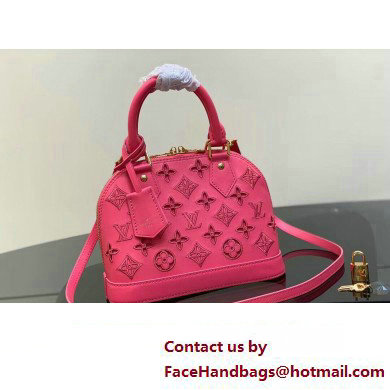 Louis Vuitton LV Broderie Anglaise Alma BB Bag M22878 Pink 2023