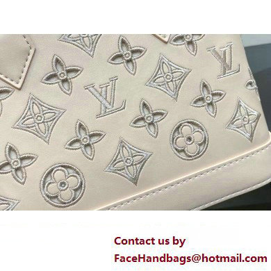 Louis Vuitton LV Broderie Anglaise Alma BB Bag M22878 White 2023