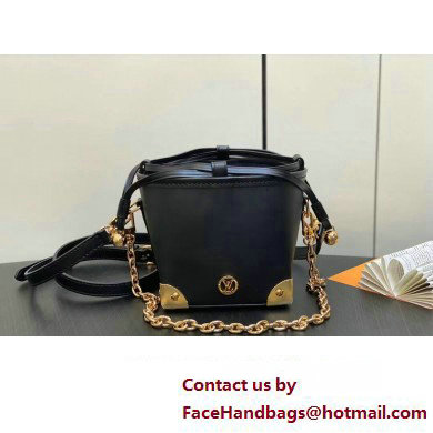 Louis Vuitton LV Charms Noe Purse Bag M82886 Leather Black 2023