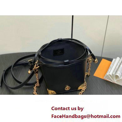 Louis Vuitton LV Charms Noe Purse Bag M82886 Leather Black 2023