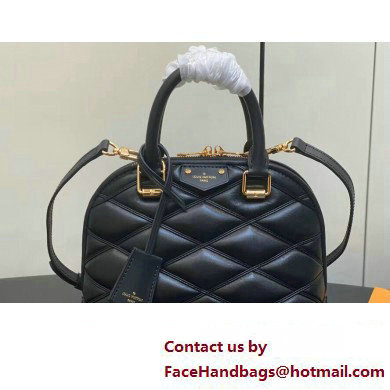 Louis Vuitton Lamb leather Alma BB Bag Black 2023 - Click Image to Close