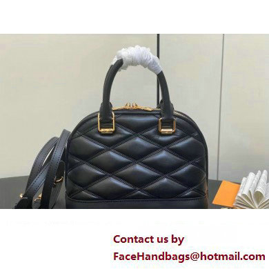 Louis Vuitton Lamb leather Alma BB Bag Black 2023