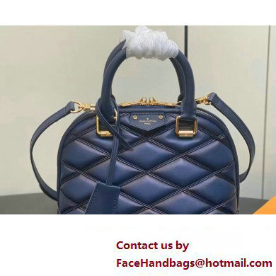 Louis Vuitton Lamb leather Alma BB Bag M23666 Navy Blue 2024