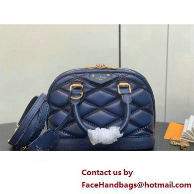 Louis Vuitton Lamb leather Alma BB Bag M23666 Navy Blue 2024