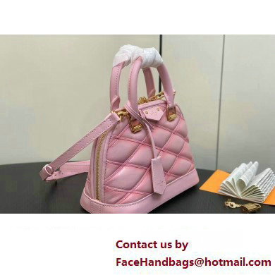 Louis Vuitton Lamb leather Alma BB Bag M24453 Rosabella Pink 2024