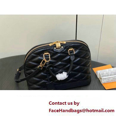 Louis Vuitton Lamb leather Alma PM Bag M23688 Black 2024