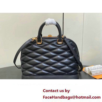 Louis Vuitton Lamb leather Alma PM Bag M23688 Black 2024