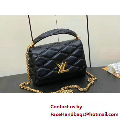 Louis Vuitton Lamb leather GO-14 MM Bag M22891 Black 2023