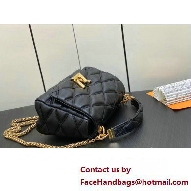 Louis Vuitton Lamb leather GO-14 MM Bag M22891 Black 2023