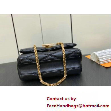 Louis Vuitton Lamb leather GO-14 MM Bag M22891 Black 2023