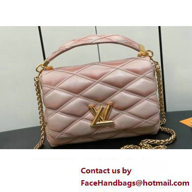 Louis Vuitton Lamb leather GO-14 MM Bag M23568 Beige/Pink 2023