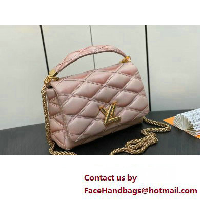 Louis Vuitton Lamb leather GO-14 MM Bag M23568 Beige/Pink 2023