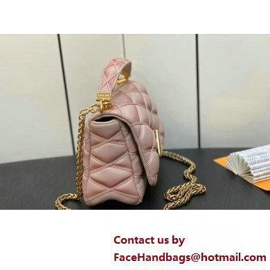 Louis Vuitton Lamb leather GO-14 MM Bag M23568 Beige/Pink 2023