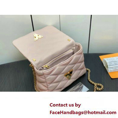 Louis Vuitton Lamb leather GO-14 MM Bag M23568 Beige/Pink 2023