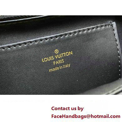 Louis Vuitton Lamb leather GO-14 MM Bag M23569 Black/Pink 2023