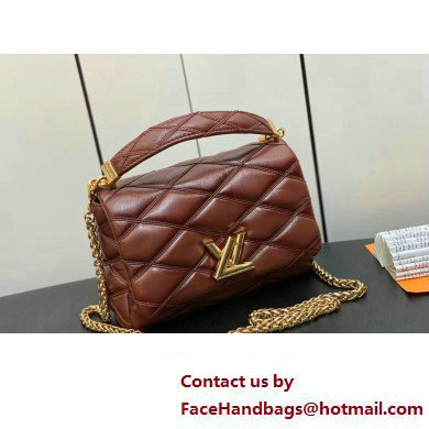 Louis Vuitton Lamb leather GO-14 MM Bag M23601 Tan 2023