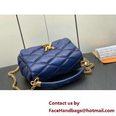 Louis Vuitton Lamb leather GO-14 MM Bag M23682 Navy Blue 2023