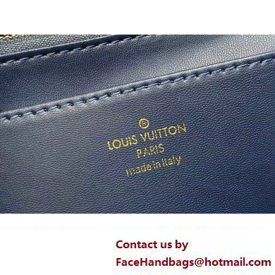 Louis Vuitton Lamb leather GO-14 MM Bag M23682 Navy Blue 2023