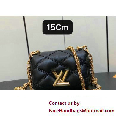 Louis Vuitton Lamb leather Pico GO-14 Bag M23625 Black 2023