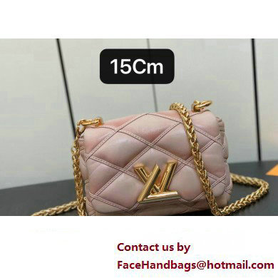 Louis Vuitton Lamb leather Pico GO-14 Bag M82752 Beige/Pink 2023 - Click Image to Close