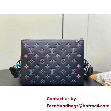 Louis Vuitton Lambskin Coussin PM Bag M23618 LV Ski Black 2024 - Click Image to Close