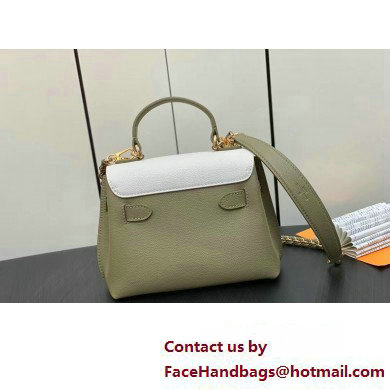 Louis Vuitton LockMe Ever Mini Bag White/Green 2023 - Click Image to Close