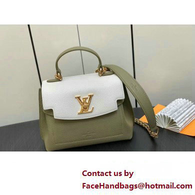 Louis Vuitton LockMe Ever Mini Bag White/Green 2023