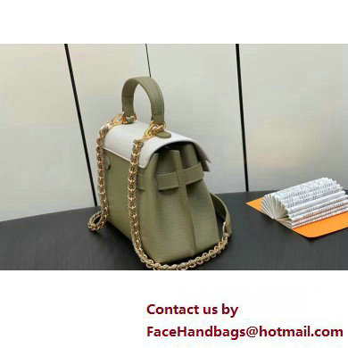 Louis Vuitton LockMe Ever Mini Bag White/Green 2023