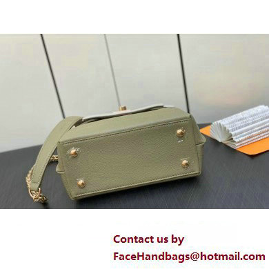 Louis Vuitton LockMe Ever Mini Bag White/Green 2023