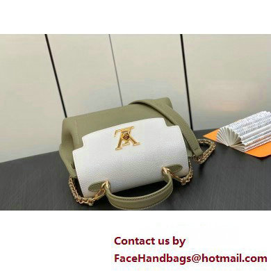 Louis Vuitton LockMe Ever Mini Bag White/Green 2023