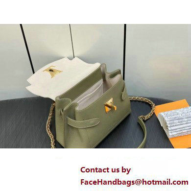 Louis Vuitton LockMe Ever Mini Bag White/Green 2023