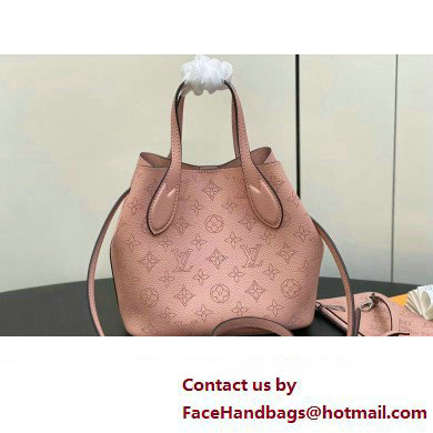 Louis Vuitton Mahina perforated calfskin leather Blossom PM Bag M23196 Rose Jasmin 2023