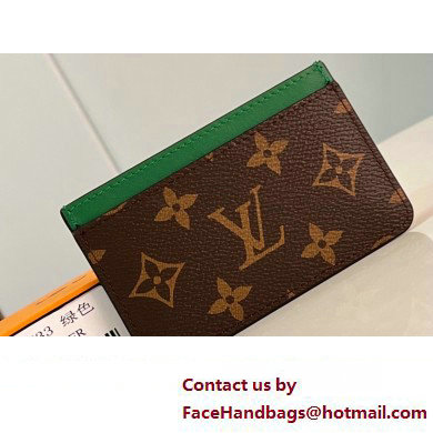 Louis Vuitton Monogram Canvas Card Holder PM M82874 Green 2024 - Click Image to Close