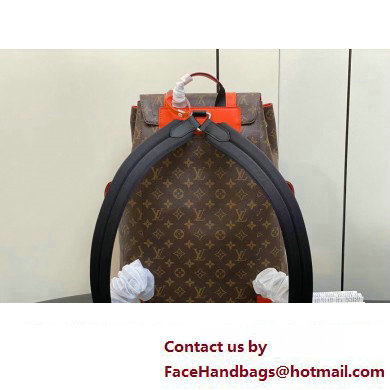 Louis Vuitton Monogram Canvas Christopher MM Backpack Bag M46814 Orange 2024