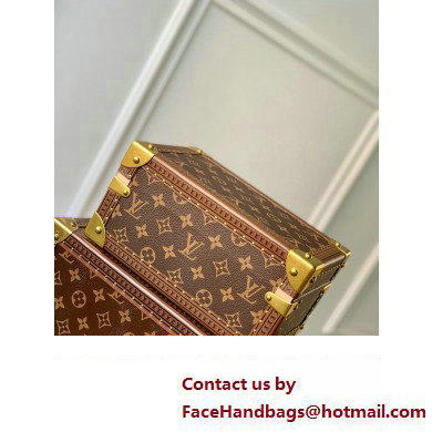 Louis Vuitton Monogram Canvas Coffret Tresor 24 Treasure Case Bag M10137 Tournesol Yellow