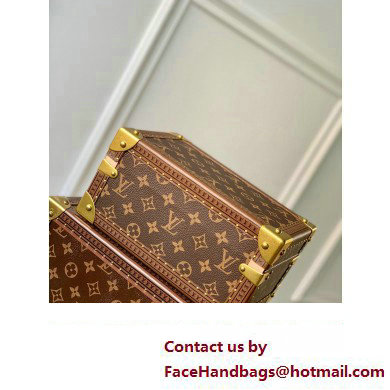 Louis Vuitton Monogram Canvas Coffret Tresor 24 Treasure Case Bag M20292 Rose Ballerine