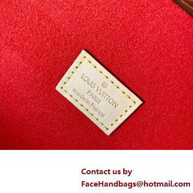 Louis Vuitton Monogram Canvas Coffret Tresor 24 Treasure Case Bag M47023 Rouge Fusion