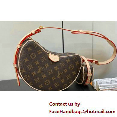 Louis Vuitton Monogram Canvas Croissant MM Bag M46828 2024