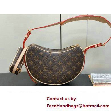 Louis Vuitton Monogram Canvas Croissant MM Bag M46828 2024