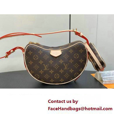 Louis Vuitton Monogram Canvas Croissant MM Bag M46828 2024