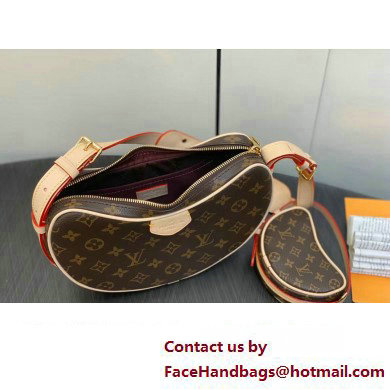 Louis Vuitton Monogram Canvas Croissant MM Bag M46828 2024